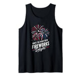 Fireworks Director Ignite The Night With Fireworks Delight Tank Top