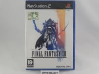 Final Fantasy XII 12 sony PS2 PLAYSTATION 2 Pal Eng Italien Neuf Emballé