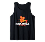 Old School Camera Crew Movie Team Tank Top