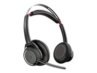 Poly Voyager Focus Uc B825-M - Ingen Ladestativ - Headset - På Øret - Bluetooth - Trådløs - Aktiv Støyreduksjon - Svart