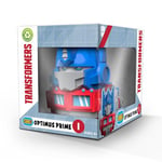 TUBBZ Figurine de Canard Optimus Prime à Collectionner en Caoutchouc Vinyle – Marchandise Officielle Transformers – Films de Science-Fiction, TV et Jeux vidéo