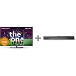 Philips The One PUS8888 55" 4K LED Ambilight Google TV + Fidelio FB1 7.1.2 Dolby Atmos Soundbar -tuotepaketti