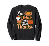 Catch Me If You Can Skateboarding Turkey Thanksgiving Sweatshirt