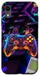 Coque pour iPhone XR Esthétique Gamer Summer Gaming Jeux Vidéo Garçons Adolescents Enfants