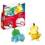 Mattel Mega Pokemon - Bulbasaur And Psyduck Pokeball (hxp14)