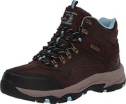 Skechers Femme Trego Base Camp Boots, Chocolat, 38.5 EU