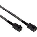 InLine 27625 A Câble Mini SAS HD SFF 8643 avec Bande Side de 0,5 m