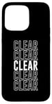 Coque pour iPhone 15 Pro Max Transparent