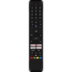 ProCaster RC-45160 BT -originalfjärrkontroll för ProCaster Smart-TV-apparater, svart