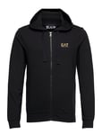 Sweatshirt Tops Sweat-shirts & Hoodies Hoodies Black EA7