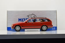 BMW 320i TOURING E36 1995 RED MODELCAR 1/18 NEUVE BOITE