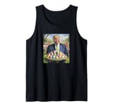 Trump Easter Egg Hunt Capitol Funny Easter Celebration Tank Top