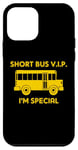 iPhone 12 mini Short Bus VIP (I'm Special) T-Shirt funny saying school bus Case