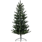 Homcom - Sapin de Noël artificiel 180 cm arbre de Noël avec support en acier pliable, 467 branches, décoration de Noël effet réaliste, vert