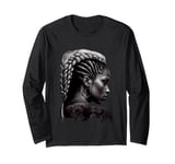 Cultural Braided Hair Beauty Strength Long Sleeve T-Shirt