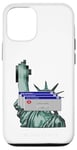 iPhone 12/12 Pro Cool New York City NYC Statue of Liberty USA Flag Design Case