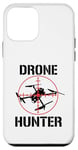 Coque pour iPhone 12 mini Drone Quadcopter Véhicule aérien sans pilote Hunter Target