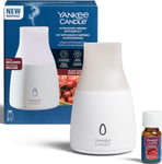 Yankee Candle Ultrasonic Aroma Diffuser Kit | Black Cherry Aroma Diffuser Oil |