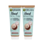 2 x Garnier Hand Intensive 7 Days SOS Repair Hand Cream Dry to Extra-Dry Hands