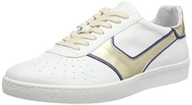 PANTOFOLA D’ORO 1886 Homme Modena Eco Plat Oxford, Blanc Laguna Gold, 42 EU