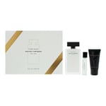 Narciso Rodriguez Pure Musc For Her 3 Piece Gift Set: Eau De Parfum 100ml - Eau De Parfum 10ml - Body Lotion 50ml