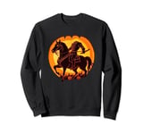 Headless Horseman of Sleepy Hollow Lit Jack O Lantern Sweatshirt