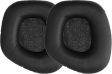 2X Coussinet Compatible avec Corsair Void Pro RGB Elite Coussinet - Coussinets en Mousse pour Casque Audio - Noir