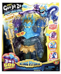 Heroes of Goo Jit Zu King Hydra Deep Goo Sea Figure Toy New With Box