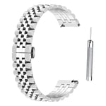 INF Bracelet de Montre en Acier Inoxydable, 20mm, pour Montre Samsung Galaxy Watch 5/4/3/Garmin