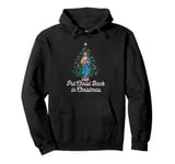 Put the Christ Back in Christmas Christian Jesus Holiday Pullover Hoodie