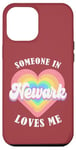 Coque pour iPhone 12 Pro Max Quelqu'un à Newark m'aime City Heart