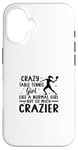 Coque pour iPhone 16 Joueur de ping-pong Crazy Table Tennis Fille