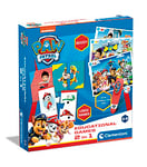 Clementoni - 18284 - Educational Games - 2 in 1 Pat Patrouille - Jeu Éducatif 3 Ans (Italien, Anglais, Français, Allemand, Espagnol, Néerlandais Et Polonais), Made in Italy