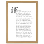 Quote Rudyard Kipling If Poetry Poem Artwork Framed Wall Art Print A4