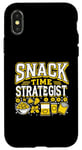 Coque pour iPhone X/XS Snack Time Strategist Babysitter Babysitter Nounou