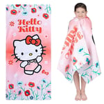 Barn Cartoon Strandhanddukar Simning Badhanddukar Yoga Handduk Present Hello Kitty 60*120cm