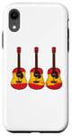 iPhone XR Acoustic Guitar Spanish Flag Guitarist Musician Spain Case