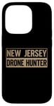 iPhone 14 Pro Funny UFO Drone Humor New Jersey Drone Hunter Drone Case