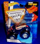 MATTEL HOT WHEELS MONSTER JAM OFF ROAD 1:64 MONSTER TRUCK MONSTER MUTT W/RAMP