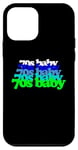 iPhone 12 mini 70s baby born in seventies DAD MOM Generation X green blue Case