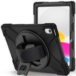 Trolsk Rugged Case (iPad 10.9 (2022)) - Svart