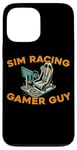 Coque pour iPhone 13 Pro Max Simulation De Course Racer Gamer - Sim Racing