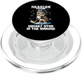 Warning future hockey star in the making PopSockets PopGrip pour MagSafe