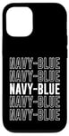 Coque pour iPhone 12/12 Pro Bleu marine