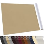 YAFLC Patch de Réparation en Cuir Beige moyen, 40x160cm Patch Cuir Auto-adhésif Rénovation, Patch de Réparation Kit pour Canapé de Siège de Voiture Meubles Vestes Sac