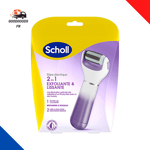 Scholl Râpe Pieds Electrique Rouleau Exfoliant Et Lissant Et Piles Incluses