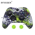 XBox Series S X Controller Water Transfer Printing Suojaava silikonikotelo peukalokahvalla