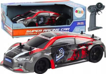 R/C Car 1:18 Rubber Wheels Drift Red