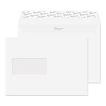 PREMIUM Business C5 Envelopes White 229 (W) x 162 (H) mm Window 120 gsm Pack of 500