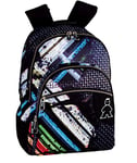 Montichelvo Montichelvo Double Backpack A.O. CMP Nottingham Cartable, 43 cm, Multicolore (Multicolour)